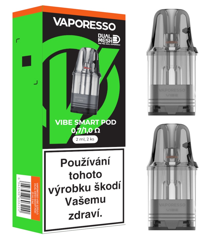 Náhradní cartridge Vaporesso VIBE Pod 1ohm 2ml 2ks