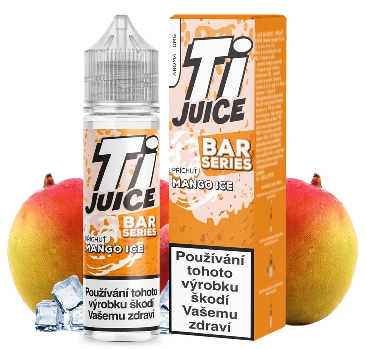 Příchuť Ti Juice Bar Series Shake and Vape - Mango Ice (Ledové mango) 10ml