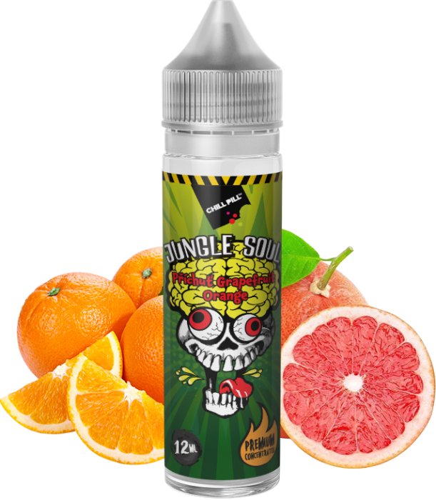 Příchuť Chill Pill Shake and Vape - Jungle Soul (Grapefruit a pomeranč) 12ml