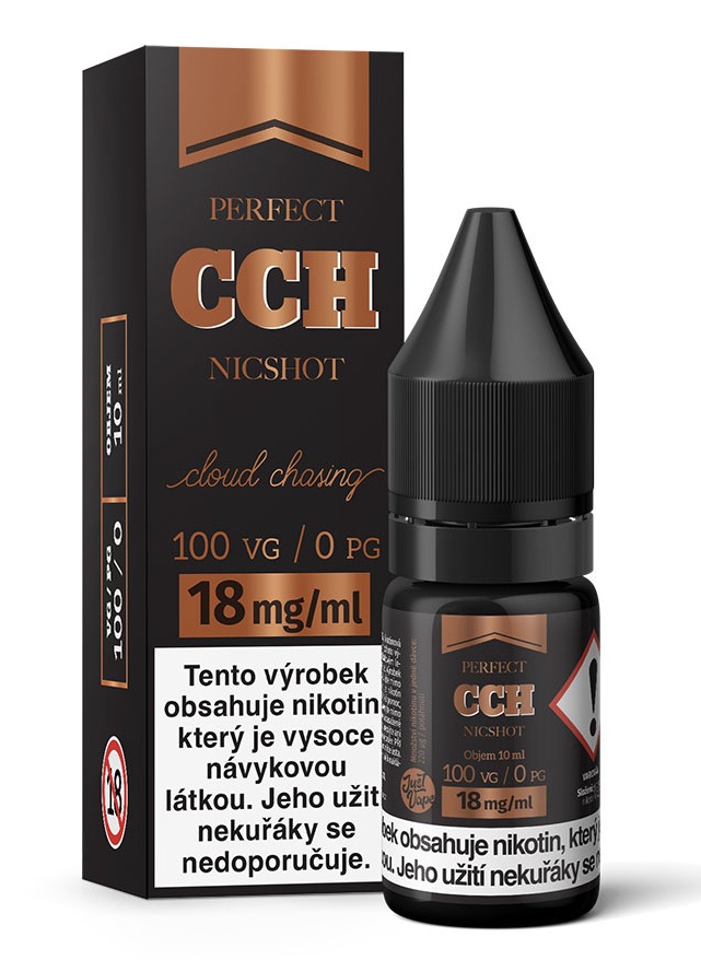Nikotinová báze JustVape CCH NicShot (VG100) 10ml 18mg