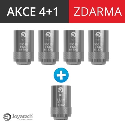 Joyetech BF SS316 0,5ohm 4+1 zdarma Tip