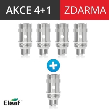 iSmoka-Eleaf EC žhavící hlava 0,3ohm 4+1 zdarma Tip