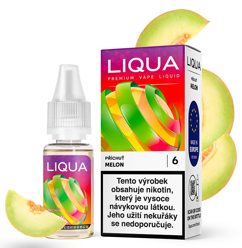 E-liquid LIQUA Elements Melon (Žlutý meloun) 10ml – 12mg