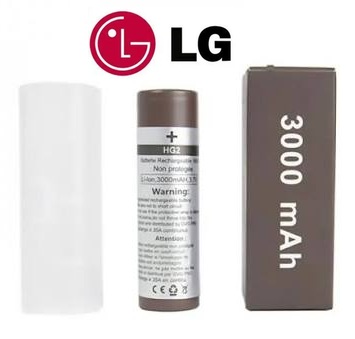 LG HG2 baterie typ 18650 3000mAh 20A/35A (ICR)