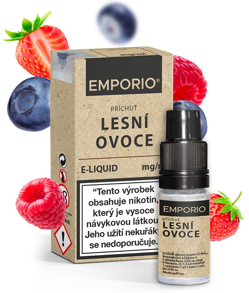 E-liquid EMPORIO Forest fruit (Lesní ovoce) 10ml – 0mg