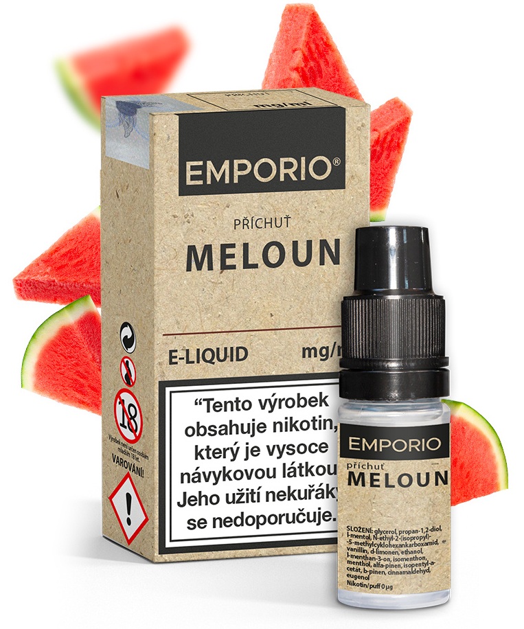 E-liquid EMPORIO Melon (Meloun) 10ml – 0mg