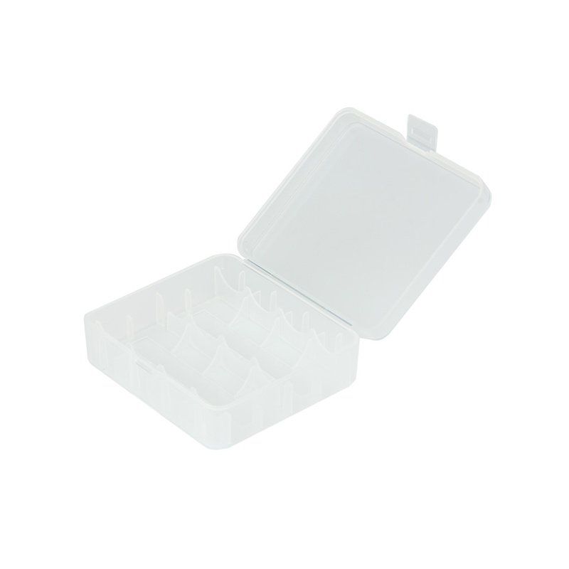 Plastové ochranné pouzdro pro baterie 2x26650 (Průhledné)