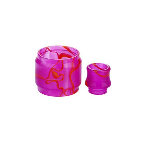 Sada resinového těla a náustku Blitz Resin pro TFV8 (Fialová)