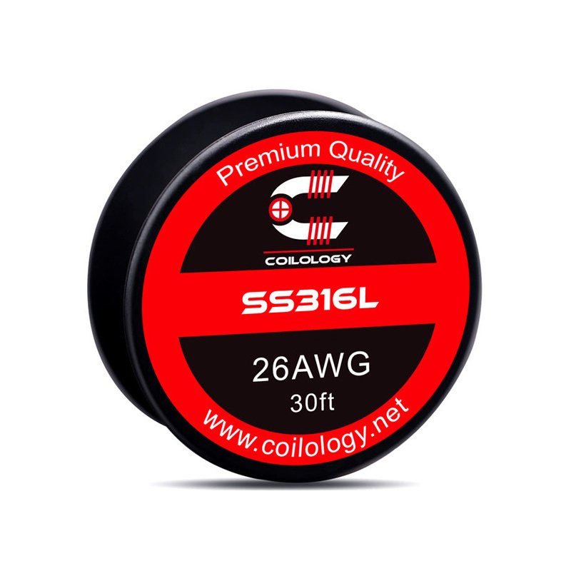 Odporový drát Coilology - SS316L (0,4mm/26GA) (10m)