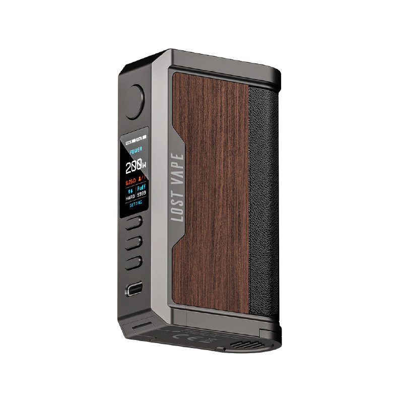 Lost Vape Centaurus Q200 Mod (Gunmetal Walnut Wood)
