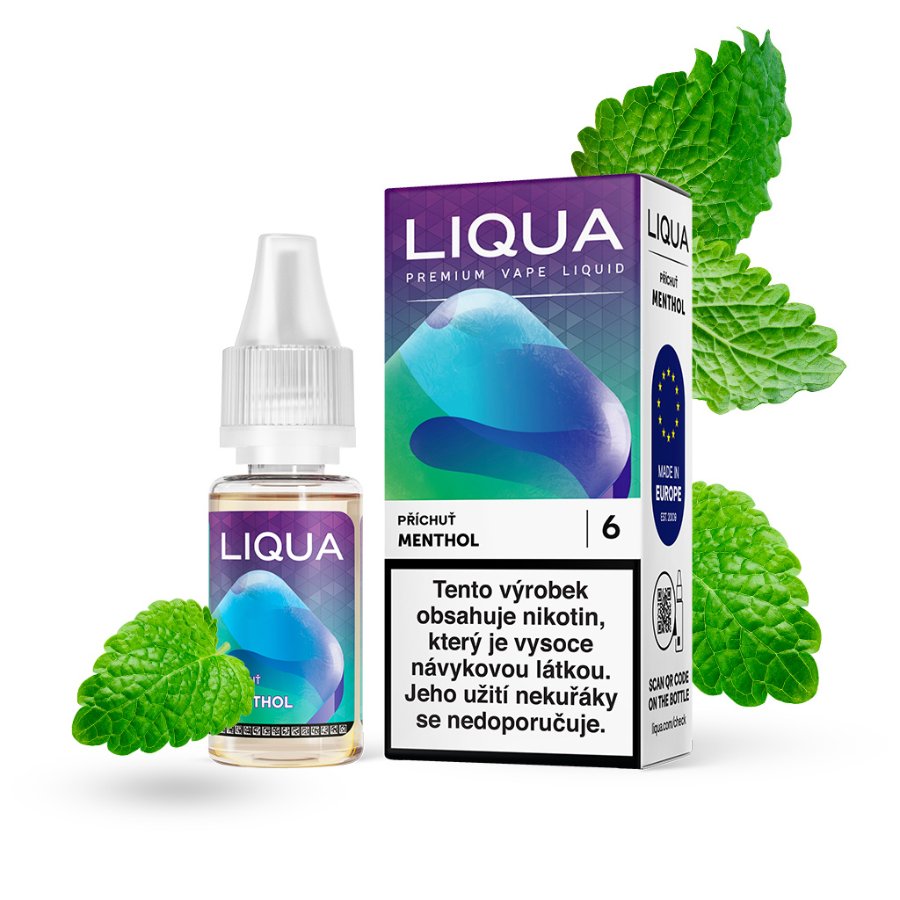 LIQUA Menthol (Mentol) 10ml – 0mg, U