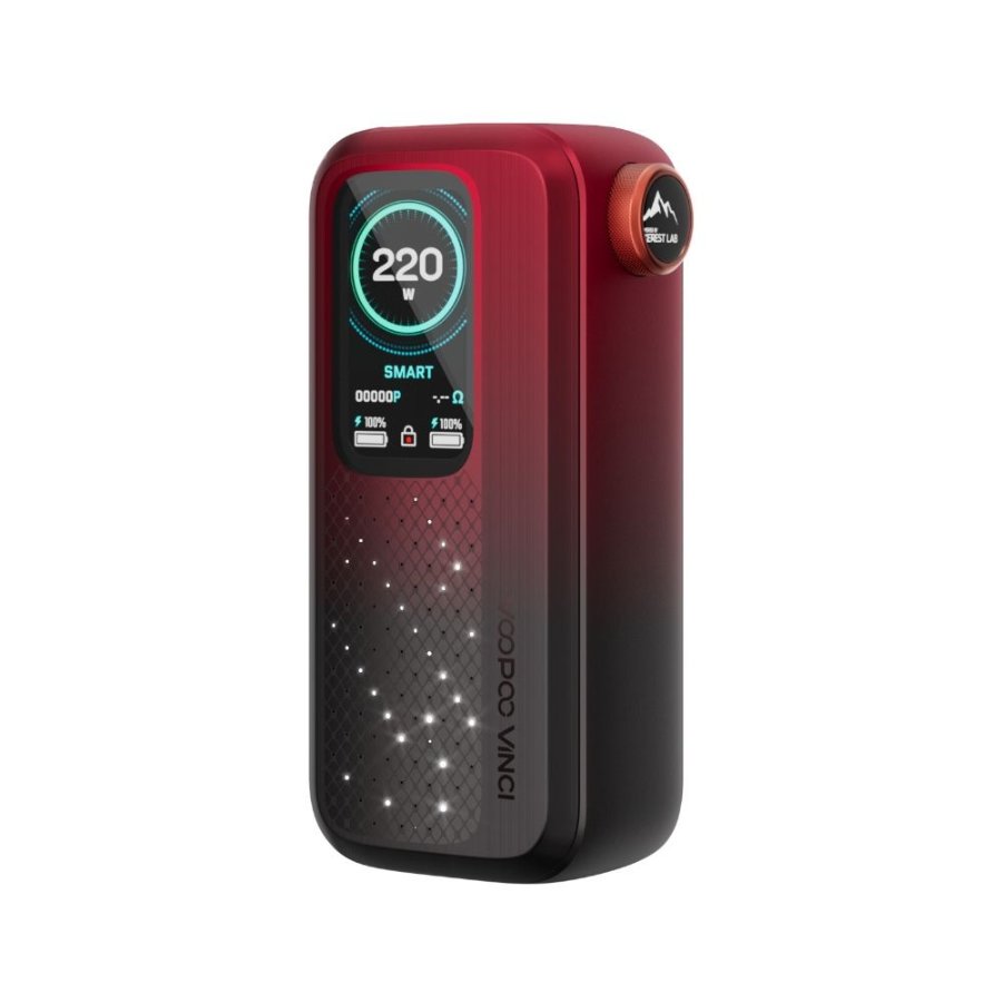 VooPoo Vinci Spark 220 Mod (Dark Red)