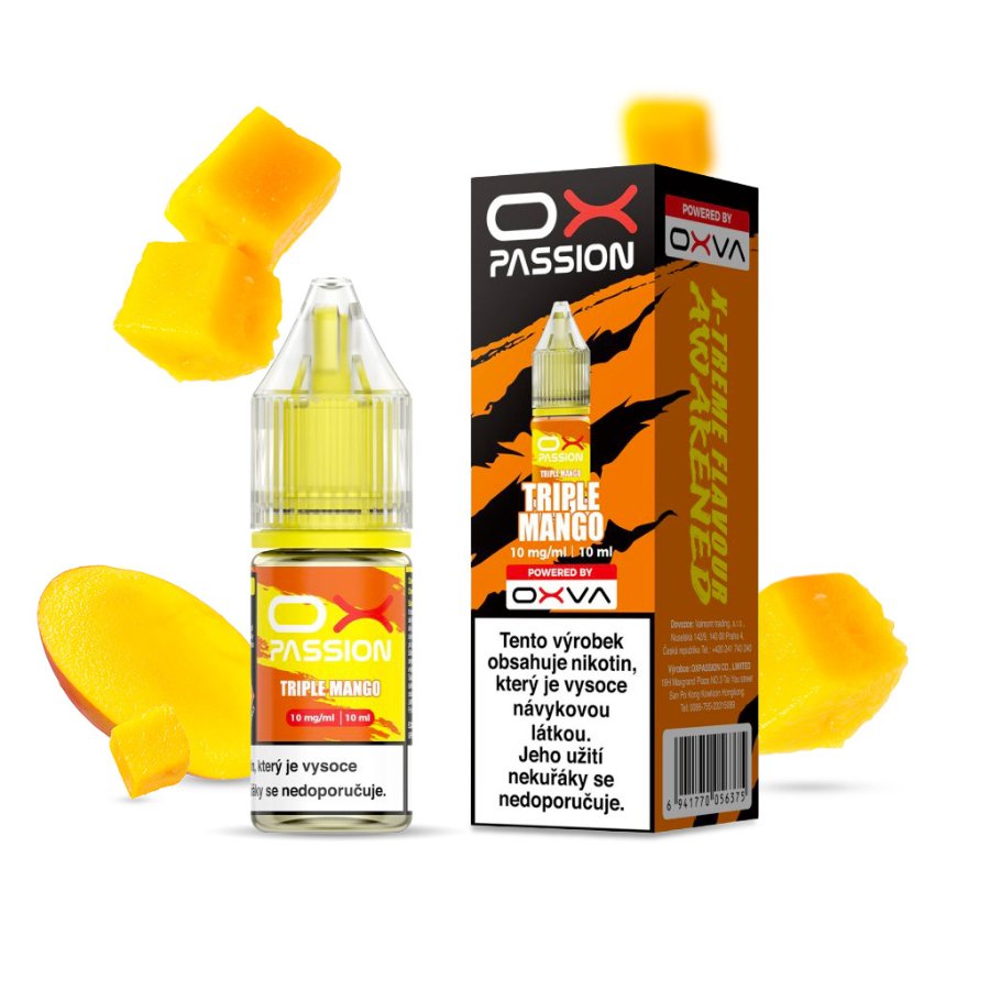 OXVA OX PASSION Salt Triple Mango (Mangový mix) 10ml – 20mg, U