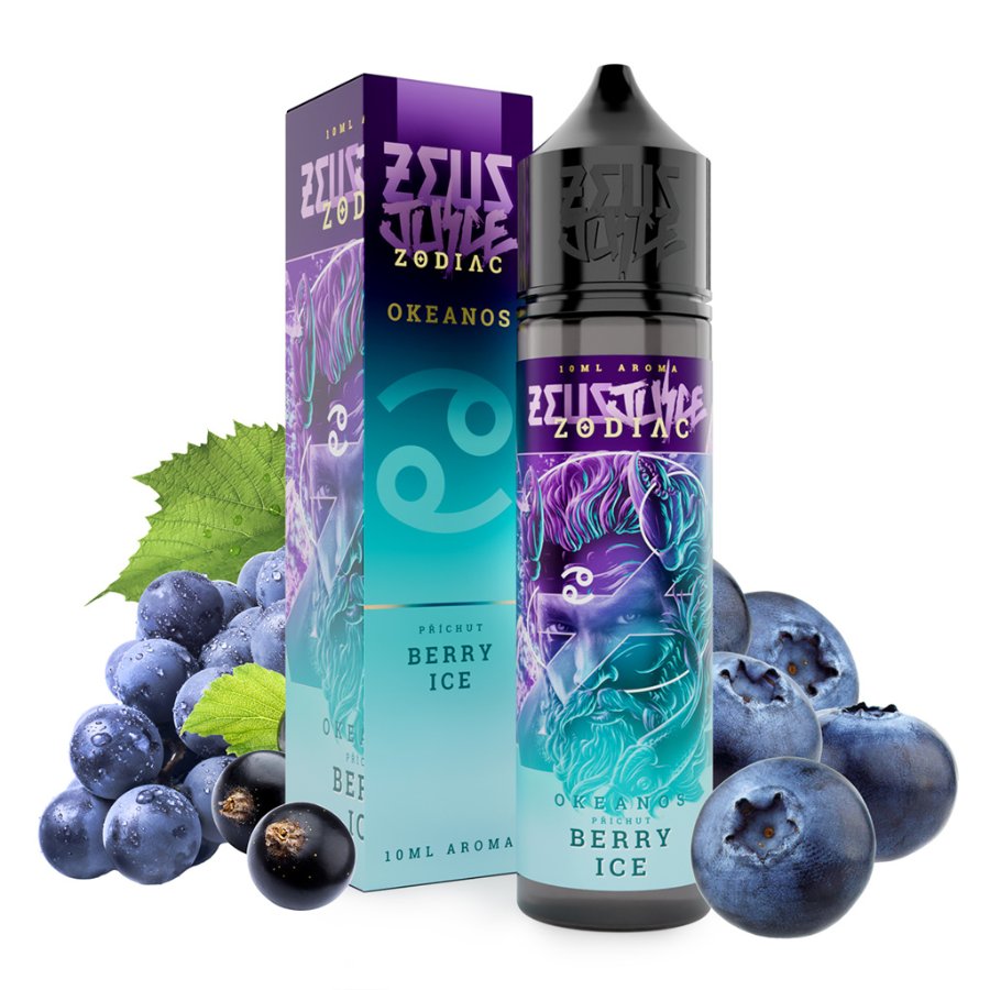 Příchuť Zodiac S&V: Okeanos (Ledové tmavé bobule) – 10ml, U
