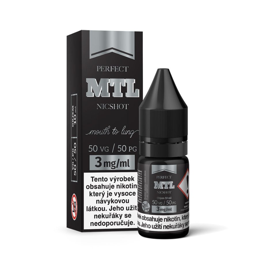 JustVape MTL NicShot (50VG/50PG) 10ml – 3mg, U