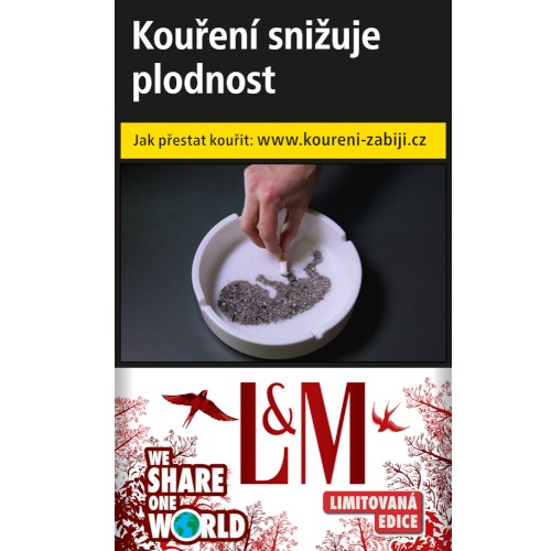 Cigarety L&M Red Label – krabička