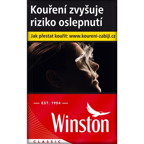 Cigarety Winston Classic Red – krabička