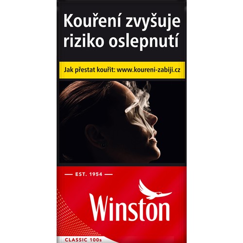 Cigarety Winston Classic Red 100 – krabička