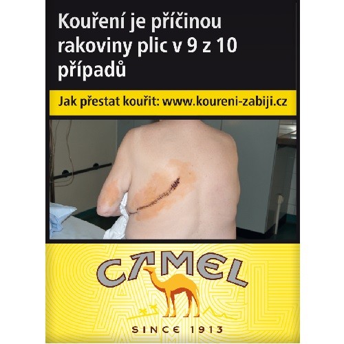 Cigarety Camel Yellow Shorts – krabička