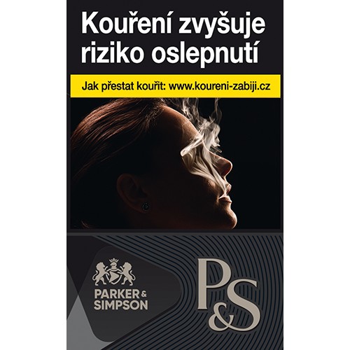 Cigarety P&S Black 100 – krabička