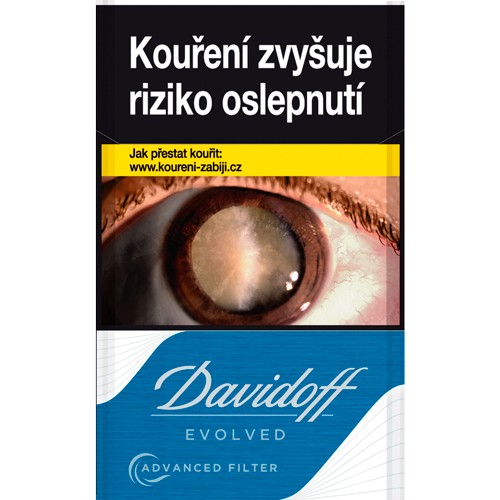 Cigarety Davidoff Evolved Blue – krabička