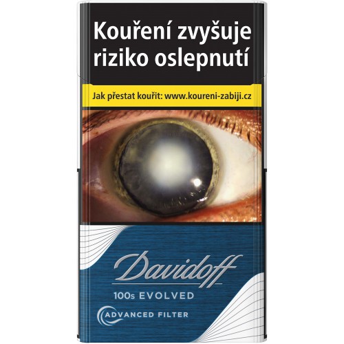 Cigarety Davidoff Evolved 100 Blue – krabička