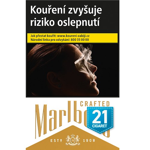 Cigarety Marlboro Crafted Gold KS – krabička