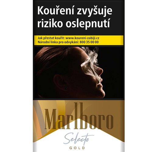Cigarety Marlboro Selecto Gold SLI – karton (10 krabiček)