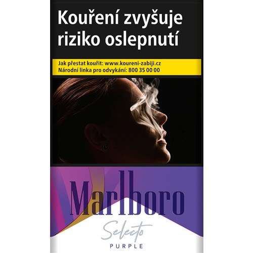 Cigarety Marlboro Selecto Purple SLI – karton (10 krabiček)