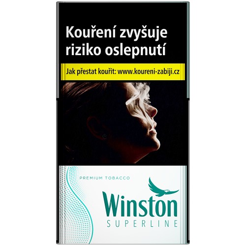 Cigarety Winston Superline Green – krabička