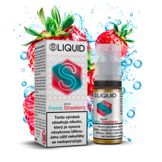 S - Liquid SLiquid - Ledová jahoda - Freeze Strawberry Nikotin: 20 mg
