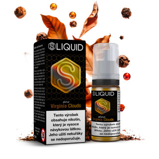 S - Liquid SLiquid - Virginský tabák - Virginia Clouds Nikotin: 20 mg