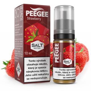 PEEGEE Salt - Jahoda / Strawberry 10ml Nikotin: 20 mg