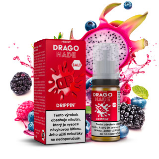 Drippin Party Nikotinová Sůl Drippin Salt Party - Dragonade / Dračí ovoce 10ml Nikotin: 20 mg