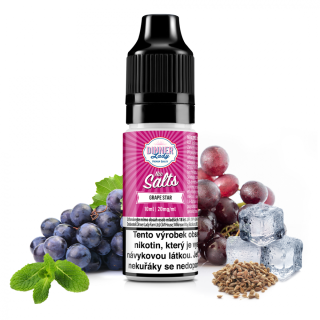 Nikotinová Sůl Dinner Lady Grape Star 10ml Nikotin: 20 mg