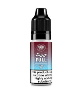 Nikotinová Sůl Dinner Lady Bar Salts Fruit Full Black Ice 10ml - 20mg