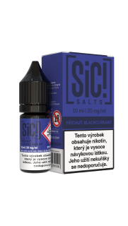 Nikotinová Sůl Sic! Salts - Blackcurrant 10ml - 16mg