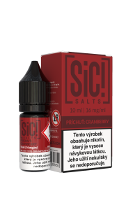 Nikotinová Sůl Sic! Salts - Cranberry 10ml - 20mg