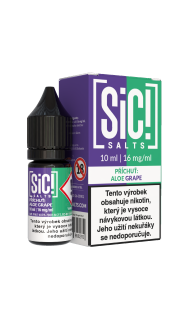 Nikotinová Sůl Sic! Salts - Aloe Grape 10ml - 20mg