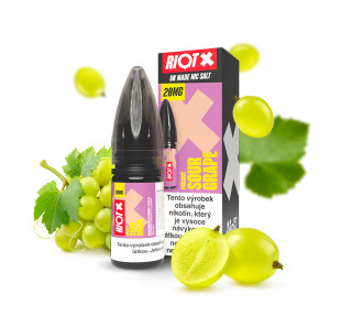 Riot Squad Riot X Salt Sour Grape / Hroznové víno 10ml Nikotin: 20 mg