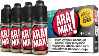 Mentol / Menthol - Aramax liquid - 4x10ml Nikotin: 18 mg