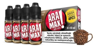 Káva / Coffee - Aramax liquid - 4X10ML Nikotin: 18 mg