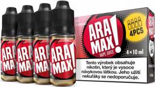 Jahoda / Strawberry - Aramax liquid - 4X10ML Nikotin: 3 mg