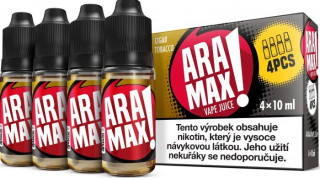 Cigar Tobacco - Aramax liquid - 4X10ML Nikotin: 12 mg