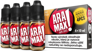 Broskev / Peach - Aramax liquid - 4X10ML Nikotin: 18 mg
