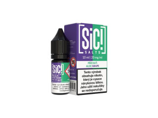 e-liquid Sic! Salts Aloe Grape 10ml Obsah nikotinu: 20mg
