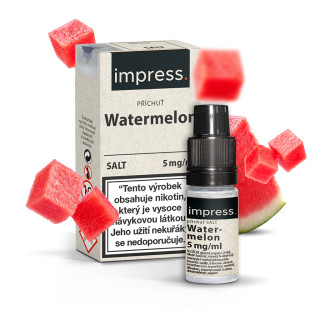 Impress Salt Watermelon (Vodní meloun) 10ml – 5 mg/ml