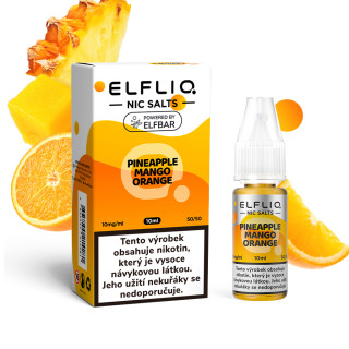 Elfliq Salt Pineapple Mango Orange (Ananas, mango, pomeranč) 10ml – 10 mg/ml