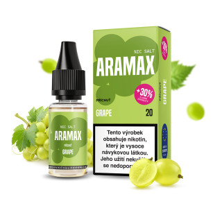 Aramax Salt Grape (Hroznové víno) 10ml – 10 mg/ml