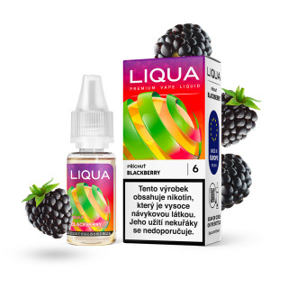 LIQUA Blackberry (Ostružina) 10ml – 3 mg/ml